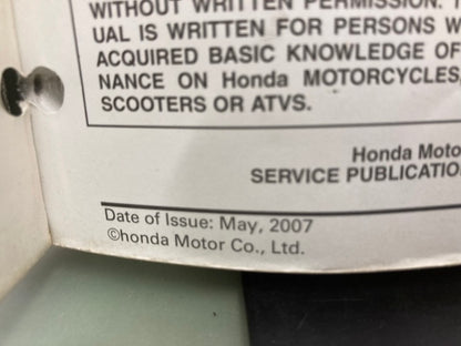 Honda 61HP003 TRX500 FE/FPE/FM/FPM/TM Fourtrax Service Manual '05-'11 Genuine