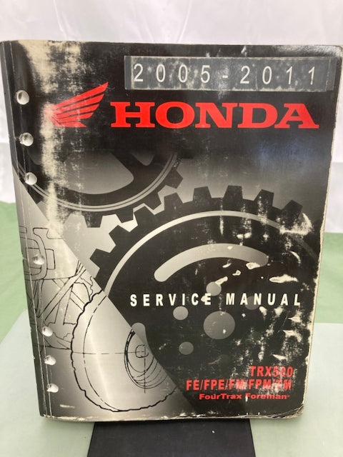 Honda 61HP003 TRX500 FE/FPE/FM/FPM/TM Fourtrax Service Manual '05-'11 Genuine