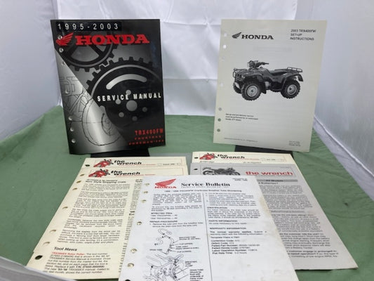 Honda 61HM708 TRX400FW Fourtrax Foreman 400 Service Manual '95-'03 Genuine
