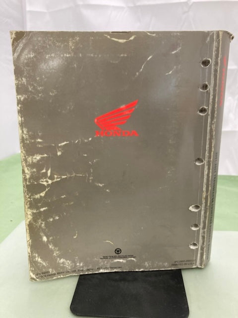 Honda 61HN203 TRX500FA/FGA Fourtrax Rubicon Service Manual '01-'04 Genuine