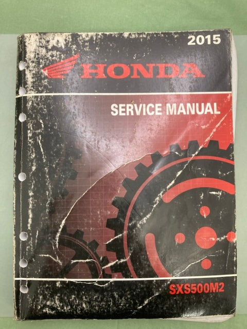 Honda 61HL500 SXS500M2 Service Manual '15 Genuine