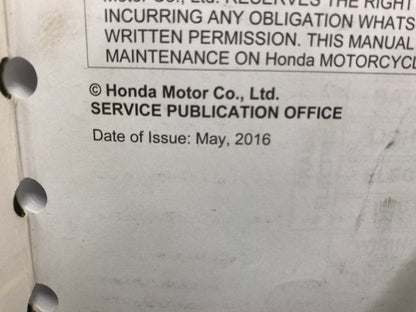 Honda 61HR304 TRX420FA1/FA2/FA5/FA6/TM1/TE1/FM1/FM2/FE1 Serv Man '14-'19 Genuine