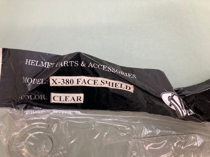 Vega X-380 Face Shield Clear New Genuine