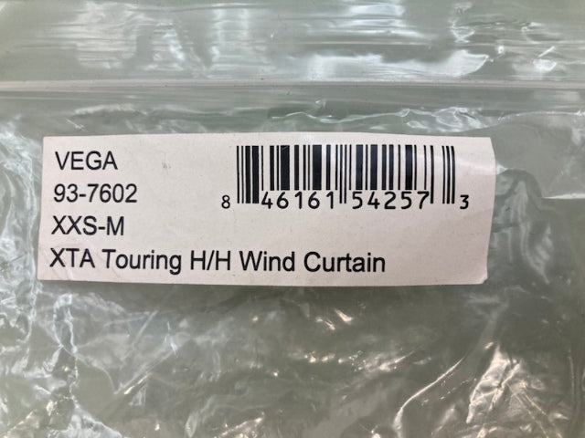 Vega 93-7602 XTA Touring H/H Wind Curtain New Genuine