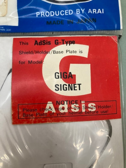 Arai 810408 AdSis G-Type (Side Pod) New Genuine