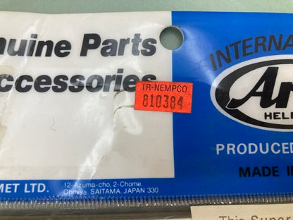 Arai 810384 Super AdSis G2-Type (Side Pod) New Genuine