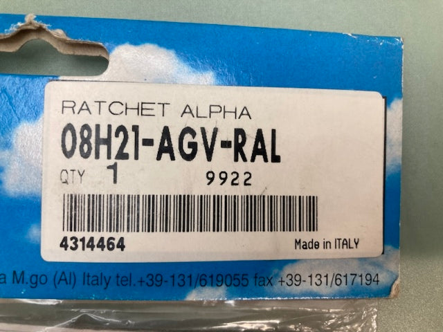 AGV 08H21-AGV-RAL Helmet vizor/Ratchet Kit New Genuine