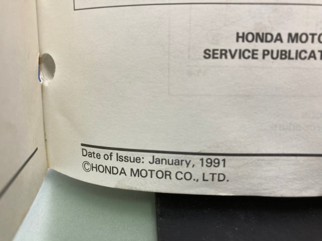 Honda 61KBG07 CB250 Shop Manual 1991-1999 Genuine