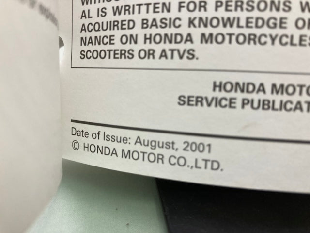 Honda 61KPJ04 CB250 Nighthawk Service Manual 2001-2008 Genuine