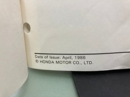 Honda 61MK301 VF700C Magna Service Manual 1985-1986 Genuine