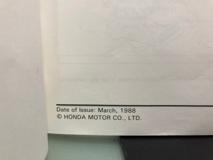 Honda 61MN001 VF700C VF750C Magna Service Manual 1987-1988 Genuine