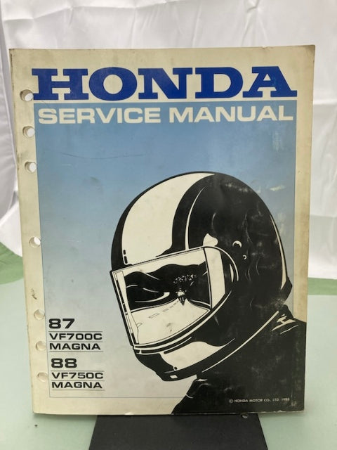 Honda 61MN001 VF700C VF750C Magna Service Manual 1987-1988 Genuine