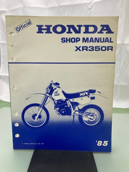 Honda 61KN500 XR350R Shop Manual 1985 Genuine