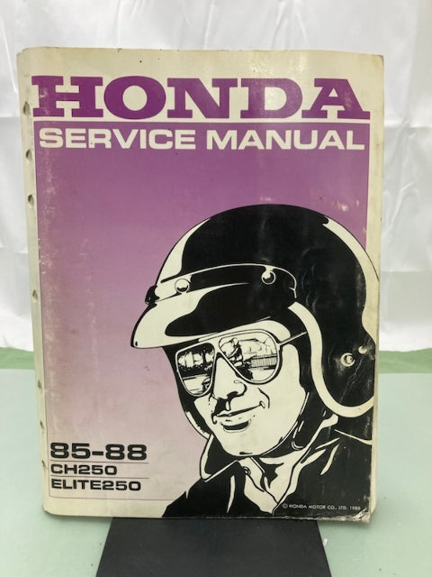 Honda 61KM103 CH250 Elite250 Service Manual 1985-1988 Genuine