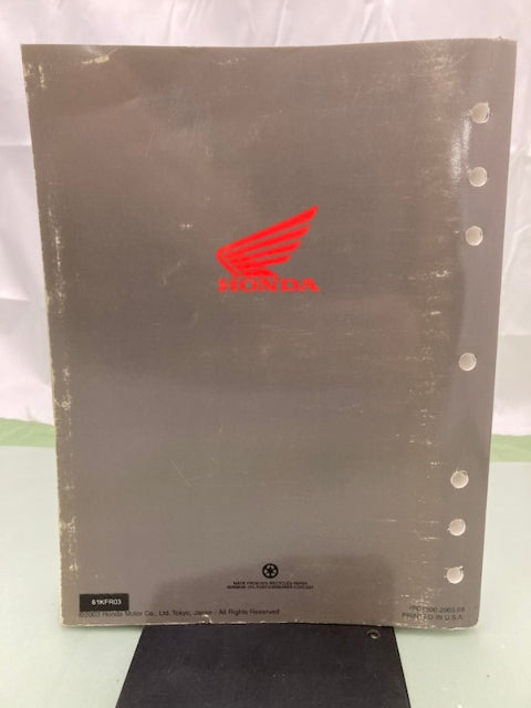 Honda 61KFR03 CN250 Helix Service Manual 2004-2006 Genuine