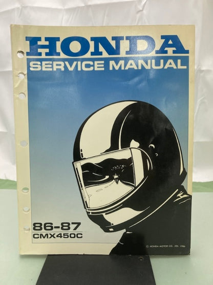 Honda 61MM201 CMX450C Service Manual 1986-1987 Genuine