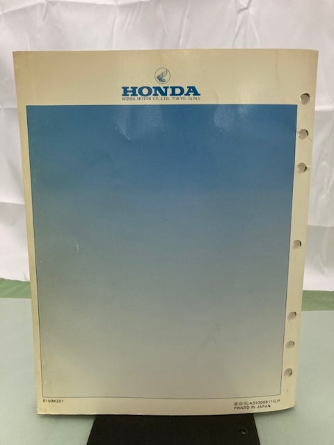Honda 61MM201 CMX450C Service Manual 1986-1987 Genuine