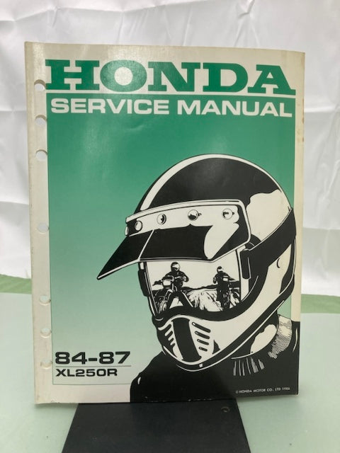 Honda 61KL403 XL250R Service Manual 1984-1987 Genuine