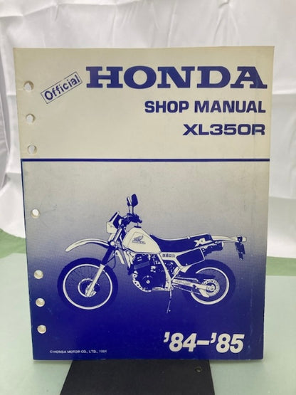 Honda 61KL301 XL350R Shop Manual 1984-1985 Genuine