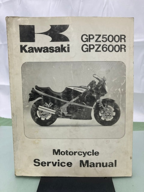Kawasaki 99924-1055-04 GPZ500R GPZ600R Service Manual 1989 Genuine