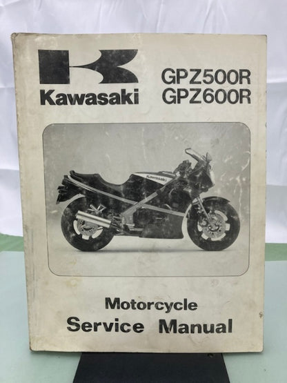 Kawasaki 99924-1055-04 GPZ500R GPZ600R Service Manual 1989 Genuine