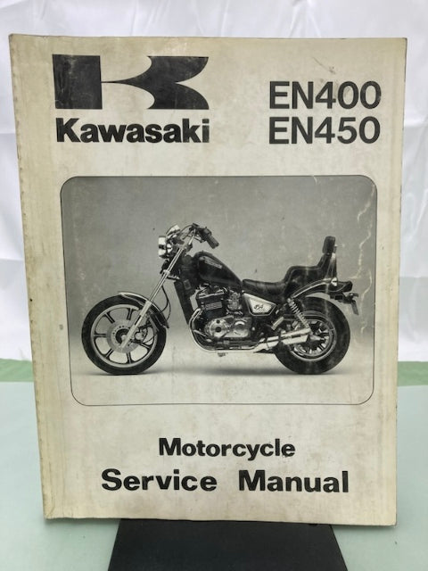 Kawasaki 99924-1056-04 EN400 EN450 Service Manual 1989 Genuine