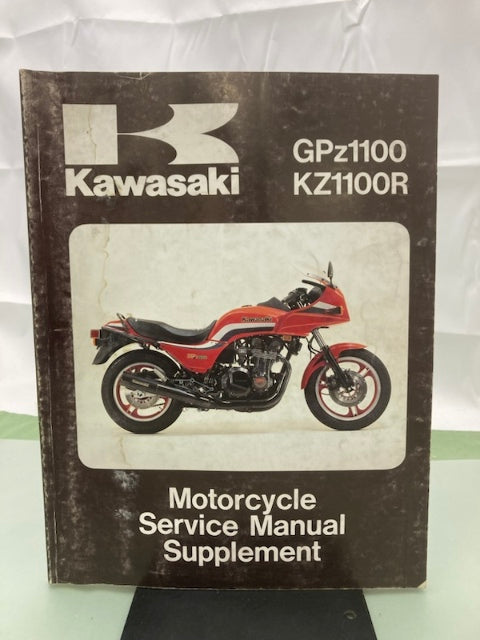 Kawasaki 99924-1038-02 GPz1100 KZ1100R Service Manual Supplement 1984 Genuine