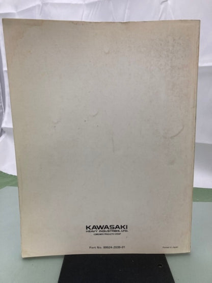 Kawasaki 99924-2039-01 GE2200 2900 Portable Generator Service Manual '93 Genuine