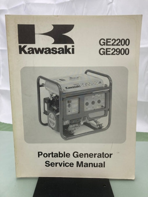Kawasaki 99924-2039-01 GE2200 2900 Portable Generator Service Manual '93 Genuine