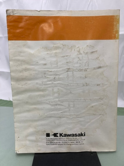 Kawasaki 99924-2014B GD700A GD700A-S Portable Generator Workshop Manual Genuine