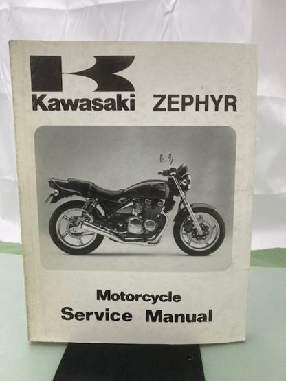 Kawasaki 99924-1136-01 ZR550 Zephyr Service Manual 1990 Genuine
