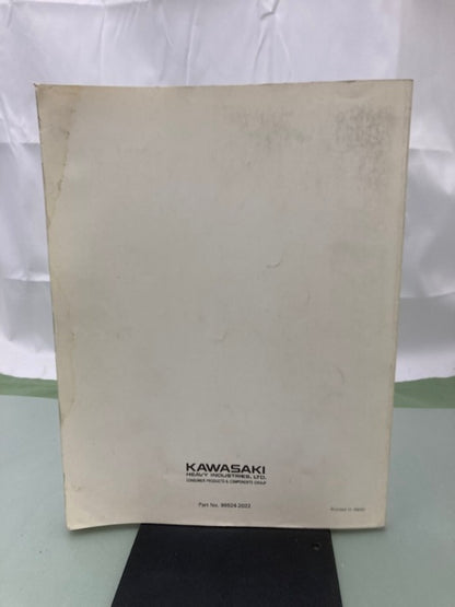 Kawasaki 99924-2022 GE4000 GE4500 Portable Generator Service Manual 1989 Genuine