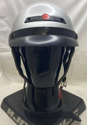 Vega 7200-115 Extra Large Silver Half-Shell Helmet New Genuine