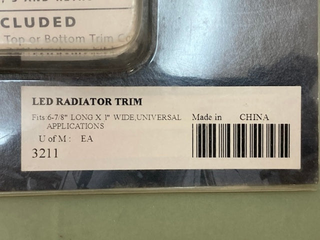 Kuryakyn 3211 VTX Radiator Top or Bottom New Genuine
