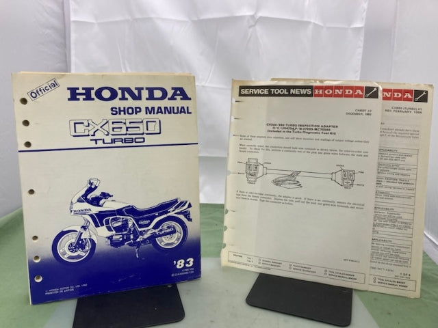 Honda 61ME700 CX650 Turbo Shop Manual '83 Genuine