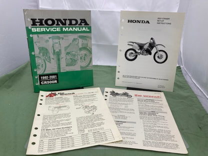 Honda 61ML309 CR500R Service Manual '92-'01 Genuine