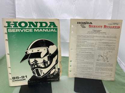 Honda 61KA509 CR500R Service Manual '85-'91 Genuine