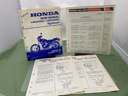 Honda 61ME503 CB550SC CB650SC NightHawk Shop Manual '83-'85 Genuine