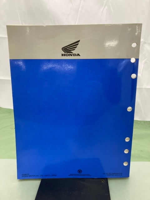 Honda 61MZ101 CB1000 Service Manual '94-'95 Genuine