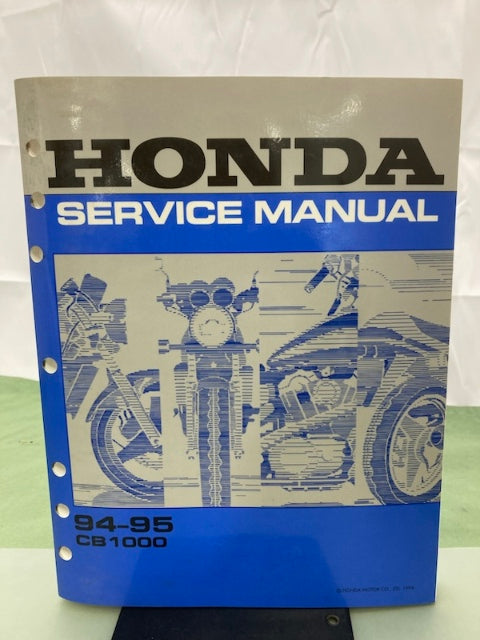 Honda 61MZ101 CB1000 Service Manual '94-'95 Genuine