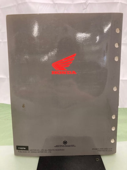 Honda 61GCF05 XR70R Service Manual '97-'02 Genuine