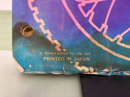 Honda 6136204 XL175 Shop Manual '77 Genuine