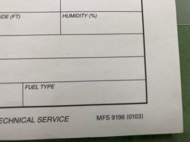 Honda MFS 9196 (0103) Dealer Technical Notepad '01 Genuine