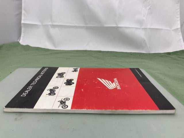 Honda MFS 9196 (0103) Dealer Technical Notepad '01 Genuine