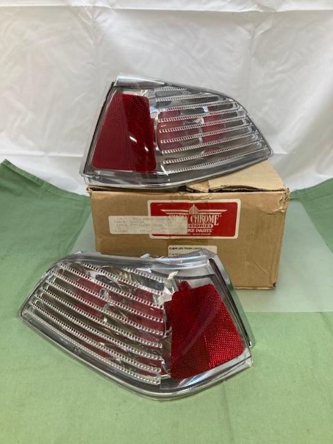 Show Chrome 52-736L Clear LED Trunk Lights for GL1800 New Genuine