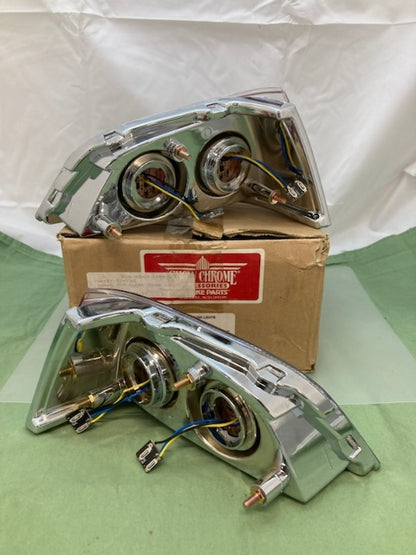 Show Chrome 52-736L Clear LED Trunk Lights for GL1800 New Genuine