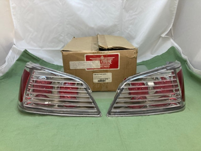 Show Chrome 52-736L Clear LED Trunk Lights for GL1800 New Genuine