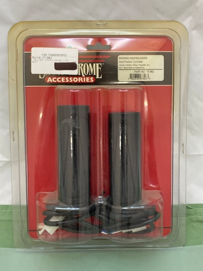Show Chrome 17-962 Inferno Heated Grips New Genuine