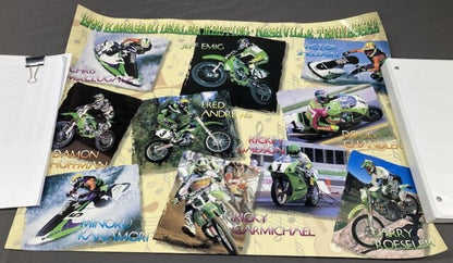Kawasaki Green Team 1999 Poster Genuine