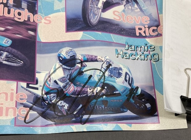 Team Kawasaki 1997 Dealer Show Promotional Poster Orlando, Florida 17"x 22.5"